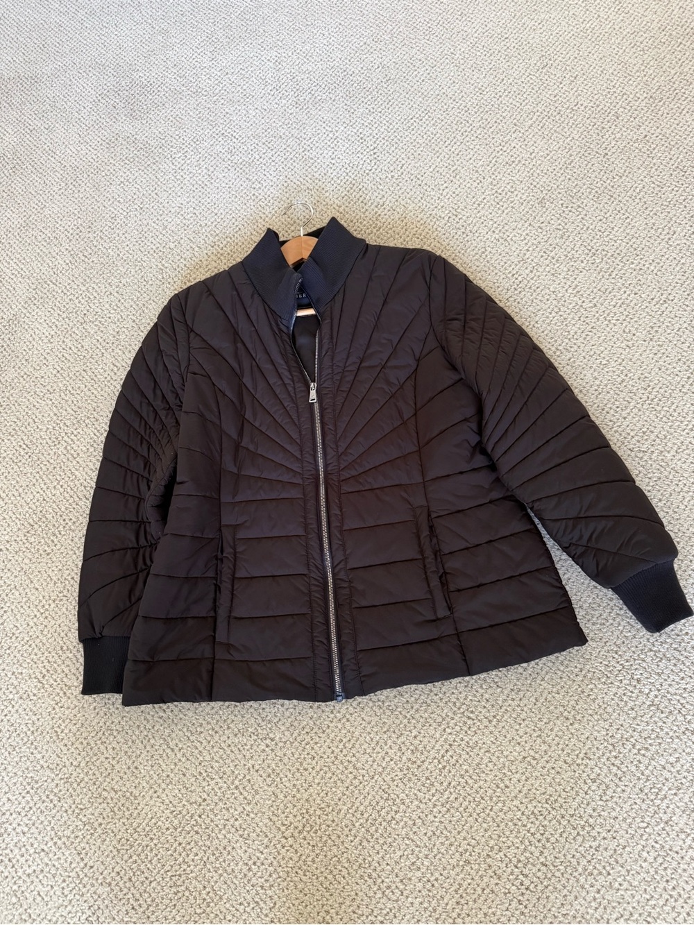 Bernardo Black Quilted  Jacket